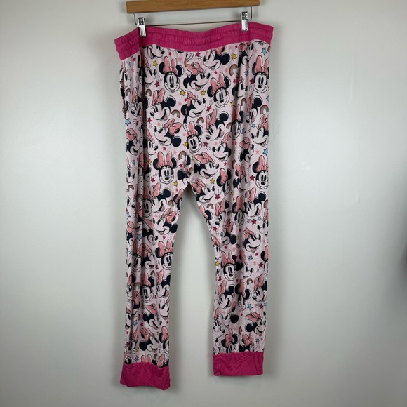 Little Sleepies Disney Minnie Lunaluxe Bamboo Pajama Pants Women's Size 3XL - Picture 2 of 6